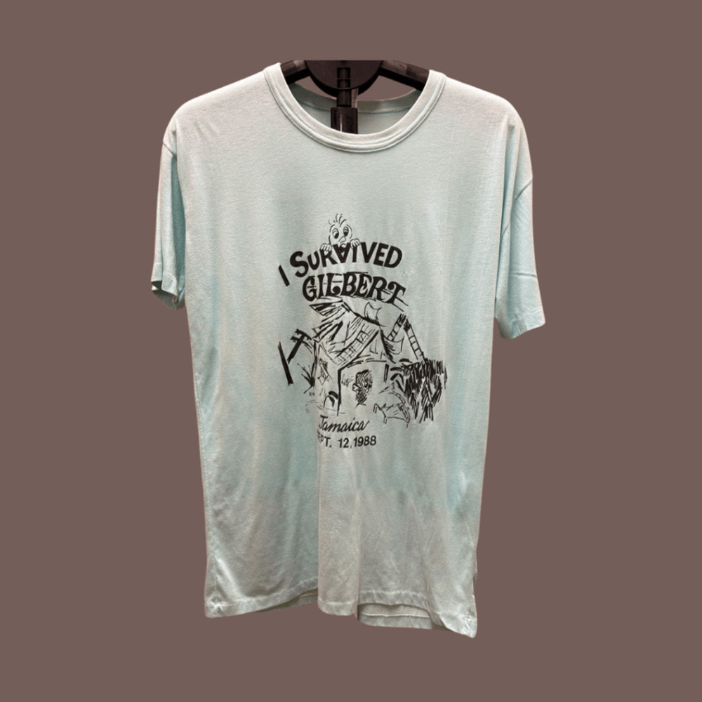 I Survived Hurricane Gilbert Tee | Jamaica 1988 | Size XL | Vintage